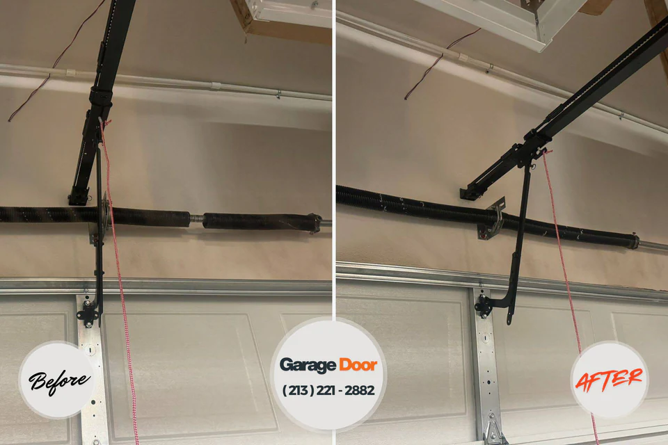 Before and after: garage door repair near me Indian River Shores